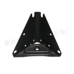 Soporte Triangular de Ángulo Fijo de Tres Lados, Soporte de Hierro para Cama, Acero al Carbono con Recubrimiento de Zinc, Conector de Muebles Duradero - Product Image 4