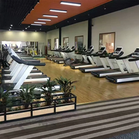 Prix de gros grand écran gym fitness exercice running machine tapis roulant sport tapis de course motorisé
