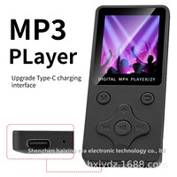 Lecteur MP4 portable ultra-fin et léger avec écran 1,8 pouces, modèle à insertion de carte MP3 ZY-001, port TYPE-C, pour l'international 3