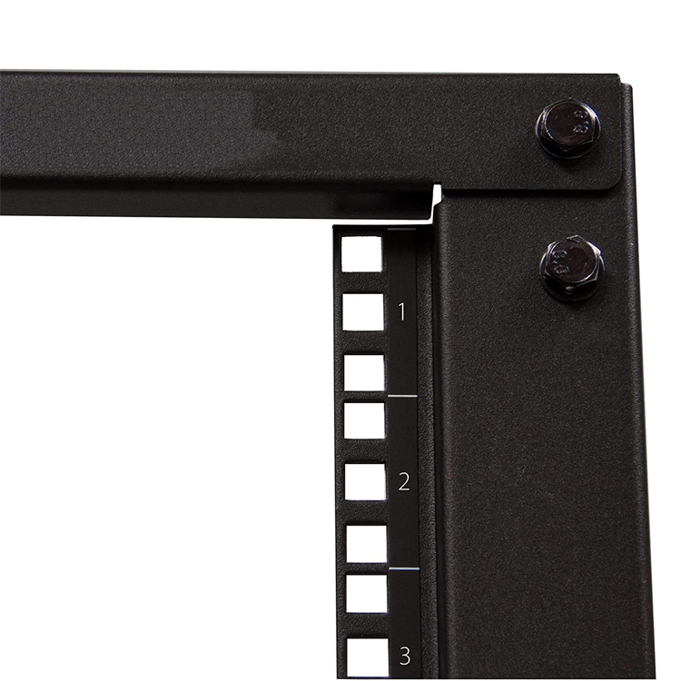 Свободный стоящий сети/компьютерной техники данных стеллаж для выставки товаров 8U 19 "открытая рамка стоечный сервер