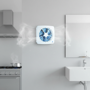 Ventilador de Pared Automático de Plástico ROBOTECH KS-30, 110-240V, 30 cm, Control Táctil, Alto Rendimiento, 1 Año de Garantía - Product Image 3