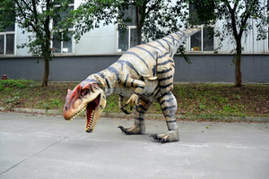 Costume de <span class=keywords><strong>dinosaure</strong></span> Velociraptor adulte, modè<span class=keywords><strong>le</strong></span> de simulation, <span class=keywords><strong>dinosaure</strong></span> animatronique adapté aux parcs à thème, dinosaures du <span class=keywords><strong>Jurassic</strong></span> Park - Product Image 3