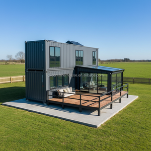 Luxury Mobile Container Villa 20ft 40ft Practical Design with Bedroom Kitchen Living Room for Daily Work & Living - Product Image 1