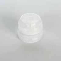 Botella de Plástico Transparente de 500 ml con Tapa Abatible, Apta para Alimentos, a Prueba de Fugas, para Miel, Salsas y Alimentos Líquidos