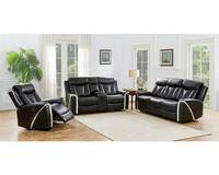 Canapé Chesterfield français de fournisseur chinois, trois places, inclinable avec fonction balancelle, adapté aux chambres et aux hôtels