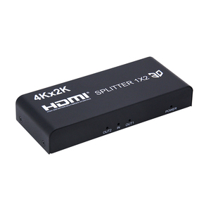 <span class=keywords><strong>Répartiteur</strong></span> HDMI 3D en métal 1x2, <span class=keywords><strong>répartiteur</strong></span> HDMI 4K <span class=keywords><strong>2</strong></span> ports pour <span class=keywords><strong>TV</strong></span> - Product Image 1