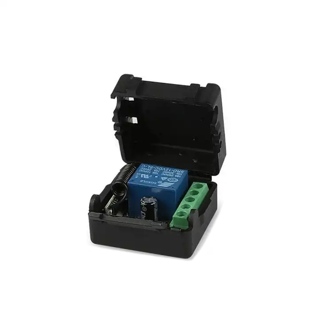 DC 12V  433Mhz Universal Wireless Remote Control Relay Switch Module RF Receiver For LED Light Electric Gate Car Garage Door Chipwelldone