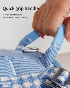 タグランニング3ピークソフトハンドル英国ペットハーネス小型犬大型子犬カスタムプリント完璧にフィット犬ハーネス英国 - Product Image 3