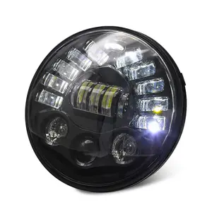 7インチ70W拡大鏡LEDヘッドライトハイ/ローライト