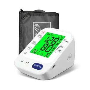 Hộ gia đình sử dụng máy đo huyết áp LCD lớn màn hình kỹ thuật số tensiometer chất lượng tốt nhất huyết áp màn hình