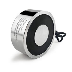 丸型電磁磁石LSD-P100/40 DCシリンダーIP68電気磁石電磁ソレノイド吸盤工場カスタムリフティングマグネット - Product Image 4