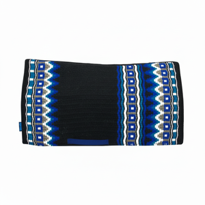 Tapis de selle en laine haute densité de qualité supérieure avec feutre en dessous pour un confort supérieur Tissu respirant améliore les performances du cheval - Product Image 1