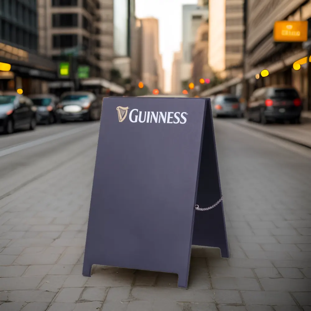 Hölzerne kleine Tafel halterung Typ kommerzielle hand geschriebene Nachricht Restaurant laden Plakat wand Stall vertikal für kommerzielle sup