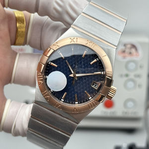 Reloj Mecánico Automático Clásico de Acero Inoxidable de 38 mm con Esfera de Agujas, Resistente al Agua, Reloj de Lujo para Hombre - Product Image 6