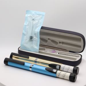 Injecteur métallique V3 3 ml, cartouche à échange rapide, ultra fin, format poche, dispositif de traitement quotidien du diabète - Product Image 3