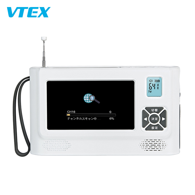 4.3 Inch Mini Hd Isdb-T 1Seg Portable Pocket Handheld Outdoor Small Digital Tv Live Streaming Tv Player for Japan