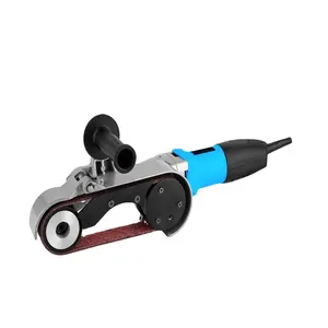 Handheld 800W Wet Floor stainless steel pipe polisher/tube belt polisher/tube belt sander with variable speed