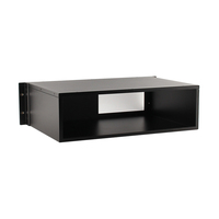 Boîtier de contrôle industriel en aluminium 3U sur mesure, châssis de montage en rack, fabrication en tôle, découpe laser, revêtement en poudre IP54