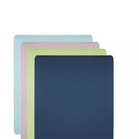 Tapis de souris en cuir pour ordinateur, tapis de bureau élégant et simple, imperméable, pour la maison et le bureau