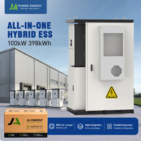 JApower 100kW 398kWh 工业电池储能系统，用于太阳能存储、削峰、移峰和备用电源