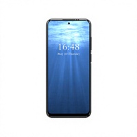 Smartphone Senior D65 4G Layar 6.528 Inci Ponsel Android Dual SIM LCD Hitam