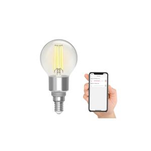 Ampoule wifi à filament intelligent e14 transparente, dimmable, télécommande, idéale pour l'éclairage et l'ambiance - Product Image 1