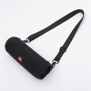 Étui de protection pour haut-parleur JBL Flip5, étui en silicone, six couleurs, avec bandoulière et <span class=keywords><strong>mousqueton</strong></span>, housse de protection - Product Image 4
