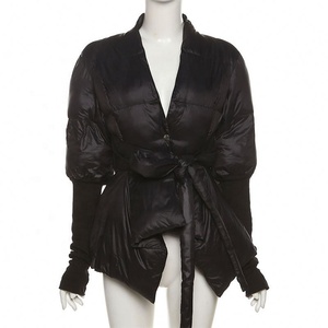 Chaqueta de Lana Popular para Otoño e Invierno, Abrigos Cálidos Impermeables para <span class=keywords><strong>Mujer</strong></span>, ODM - Product Image 5