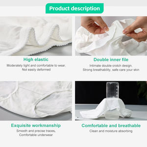 خصم 50% على سراويل داخلية نسائية من القطن العضوي 100%، تسمح بمرور الهواء - Product Image 2