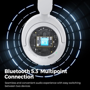 ANC Tai nghe không dây tai nghe gập Tai nghe AAC Tai nghe chơi game thể thao khử tiếng ồn hàng không điện thoại di động Audiophile - Product Image 4