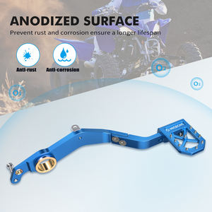 Palanca de Pedal de Freno Trasero de Aluminio NICECNC para Yamaha <span class=keywords><strong>Raptor</strong></span> <span class=keywords><strong>700R</strong></span> YFM700 R 2013-2020 2021 <span class=keywords><strong>2022</strong></span> 2023 2024 2025 2026 - Product Image 5