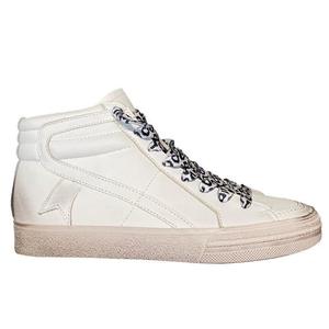2025 femmes haut en cuir véritable sale baskets blanc coréen Style rétro caché Wedge chaussures hautes polyvalentes pour l'hiver - Product Image 1