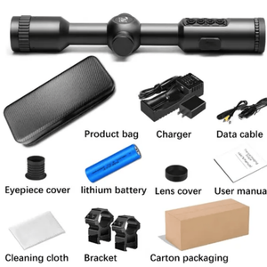 戦術光学スコープテレスコピックサイト最新ナイトビジョンキャンプと狩猟用懐中電灯サーマルイメージング - Product Image 6