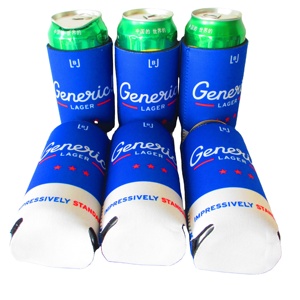 16oz Neoprene Beer Cooler Tall Collapsible Drink Coolie Thermocoolers 16 Ounce Can Coolie Cooler Bags - Product Image 2