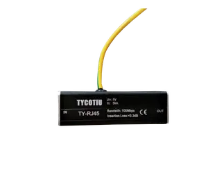TY-RJ45 Gigabit RJ45 Überspannung schutz gerät Lightning Arrestor Daten Ethernet Überspannung schutz Ethernet rj45 Überspannung sable iter