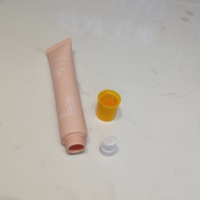 Tube cosmétique en plastique vide personnalisé pour baume à lèvres et rouge à lèvres avec applicateur, 15 ml