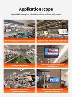 Panel industrial de 10,1 pulgadas, Pc, monitor de pantalla táctil sin espacio de aire, configuración de 2 millones de cámaras para Android PC IP65