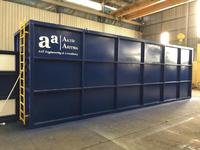 AKTIFPAK MBBR Media-200m3 2000L/heure Filtration Biologique Pompe à Moteur PLC Garantie 1 An Utilisation Usine Alimentaire et Boissons En Stock 1 kW