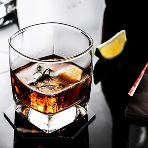 Wholesale Hot Selling Square Whiskey <strong>Glasses</strong> Rock <strong>Glasses</strong> Thick Bottom Whiskey <strong>Glass</strong> Shot <strong>Glasses</strong> for Bar <strong>Party</strong> - Product Image 2