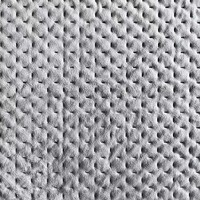 Tissu en microfibre à ultrasons (super doux) Crystal