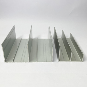 6063 T5 Champagne, profilé de <span class=keywords><strong>porte</strong></span> <span class=keywords><strong>coulissante</strong></span> de cuisine en aluminium anodisé sablage - Product Image 4