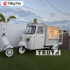 Camion di cibo <span class=keywords><strong>Vintage</strong></span> a tre ruote, - Product Image 5