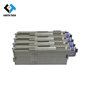 Cartucho de tóner Compatible C542 de alta calidad para impresoras láser <span class=keywords><strong>OKI</strong></span> C532 C542 MC563 <span class=keywords><strong>MC573</strong></span> 46490404 46490403 46490402 46490401 - Product Image 1