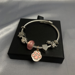 Nette Modelle Charm Perlen Frauen Mädchen Mode verschiedene Anhänger Charms Armreifen - Product Image 1