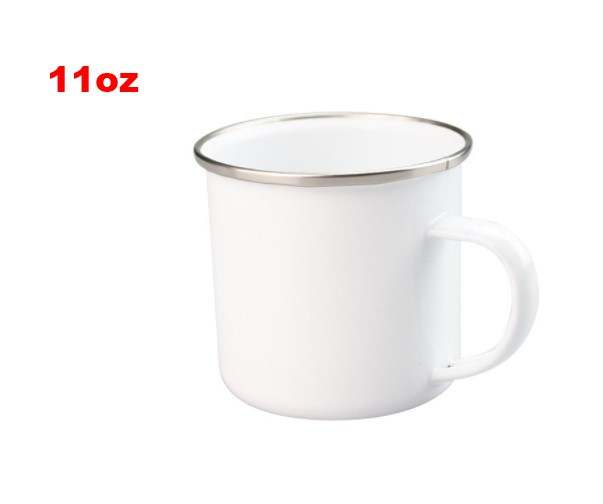 Tasse de l'émail 11oz