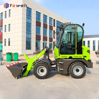Loader Roda Depan Mini 4x4 Diesel Baru 2 Ton Murah, Loader Kompak Model Baru dengan Daftar Harga Kompetitif, Mini Traktor Loader