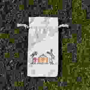 Fashion <b>Canvas</b> <b>Drawstring</b> Backpack, Cup Pouch, Water Bottle Holder, <b>Drawstring</b> <b>Bag</b> Wholesale - Product Image 3