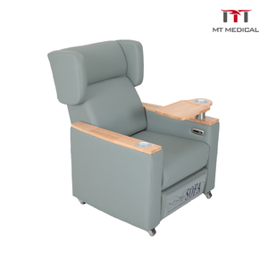 Silla de Infusión Manual MT Medical con Respaldo Segmentado, Soporte para Vía Intravenosa Ajustable, Portavasos, Tela de PVC, Silla de <span class=keywords><strong>Transfusión</strong></span> para Pacientes - Product Image 6
