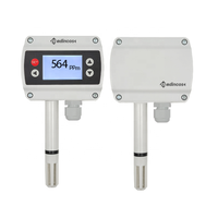 MGT300: Sensor Transmisor de CO2 de Alta Precisión Tipo Pared con Anti-Interferencia, HVAC Rango Amplio de 0-40000 ppm, Salida 4-20mA/RS485