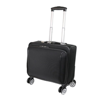 Valise de voyage à roulettes tendance, résistante à l'usure, en tissu Oxford imperméable, portable, avec fermeture éclair, pour cabine, à roulettes pivotantes